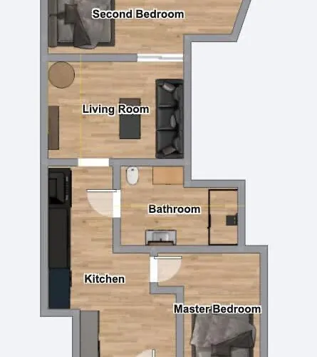 Apartman Bracka No 3-5 Krakkó